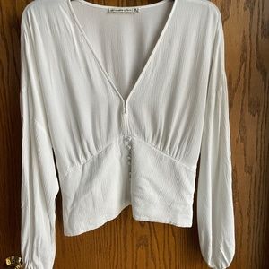 Abercrombie & Fitch Long Sleeve Blouse